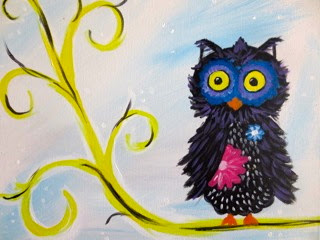Cookies and Canvas Owl